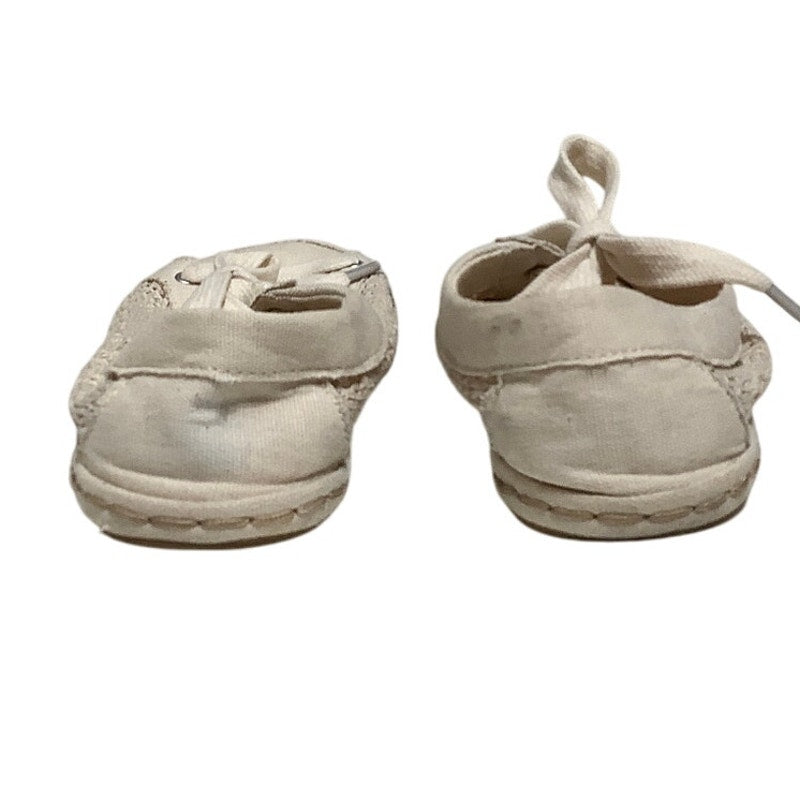 Rocket Dog Cream Lace-Up Flats Size 6 - Boho, Casual, Lightweight