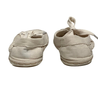 Rocket Dog Cream Lace-Up Flats Size 6 - Boho, Casual, Lightweight