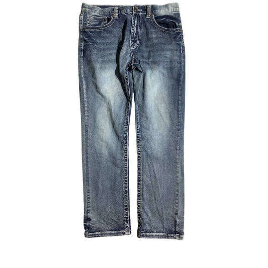 True Luck Jeans Men’s Size 34W 30L – Distressed, Classic, Relaxed