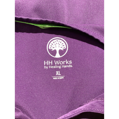 Healing Hands Scrub Top Women's Size XL— Nursing, Medical, Healthcare