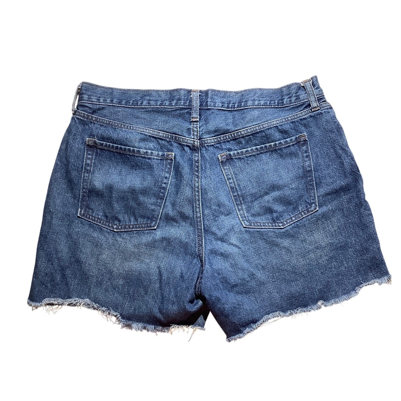 Old Navy Denim Shorts Women’s Size 14 – Classic, Frayed, 100% Cotton