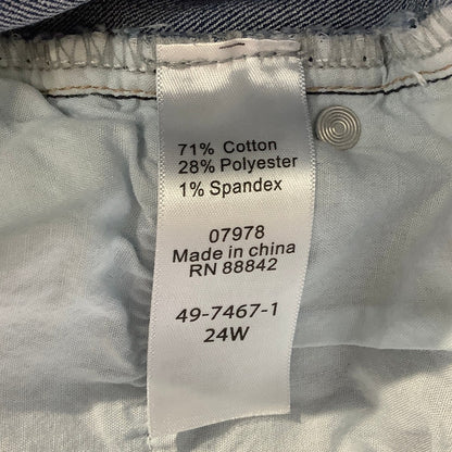 Denim 24/7 Blue Jeans Women’s 24W Wide Leg - Classic, Relaxed, Everyday