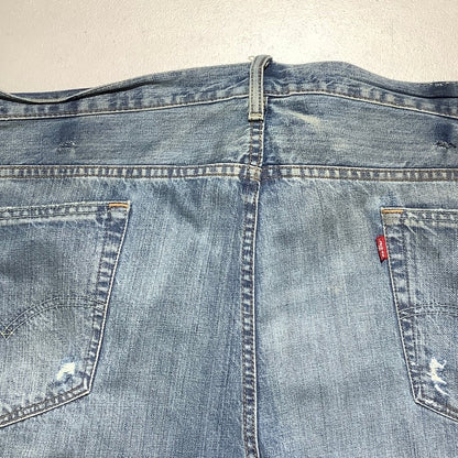 Levi’s 569 Loose Straight Jeans Men’s 42W 32L — Distressed, Casual, 100% Cotton