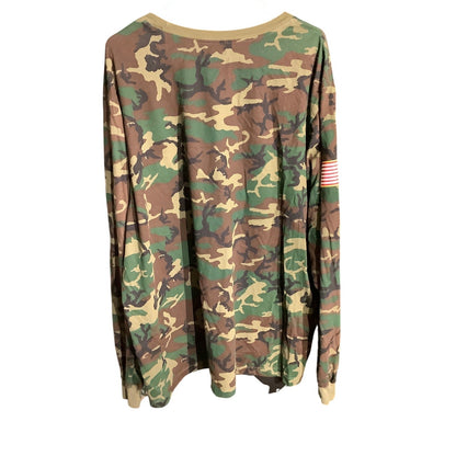 Nike Georgia Bulldogs Men's 3XL Camo Dri-FIT Long Sleeve Football Shirt