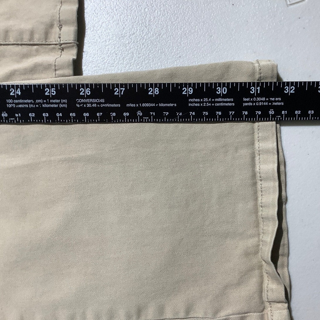 London Jeans Khaki Flare Pants Women’s Size 8 — Casual, Y2K, Classic
