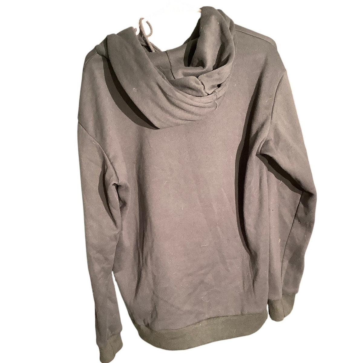 Carhartt Black Hoodie Men’s Small Fleece Pullover — Workwear, Casual, Streetwear