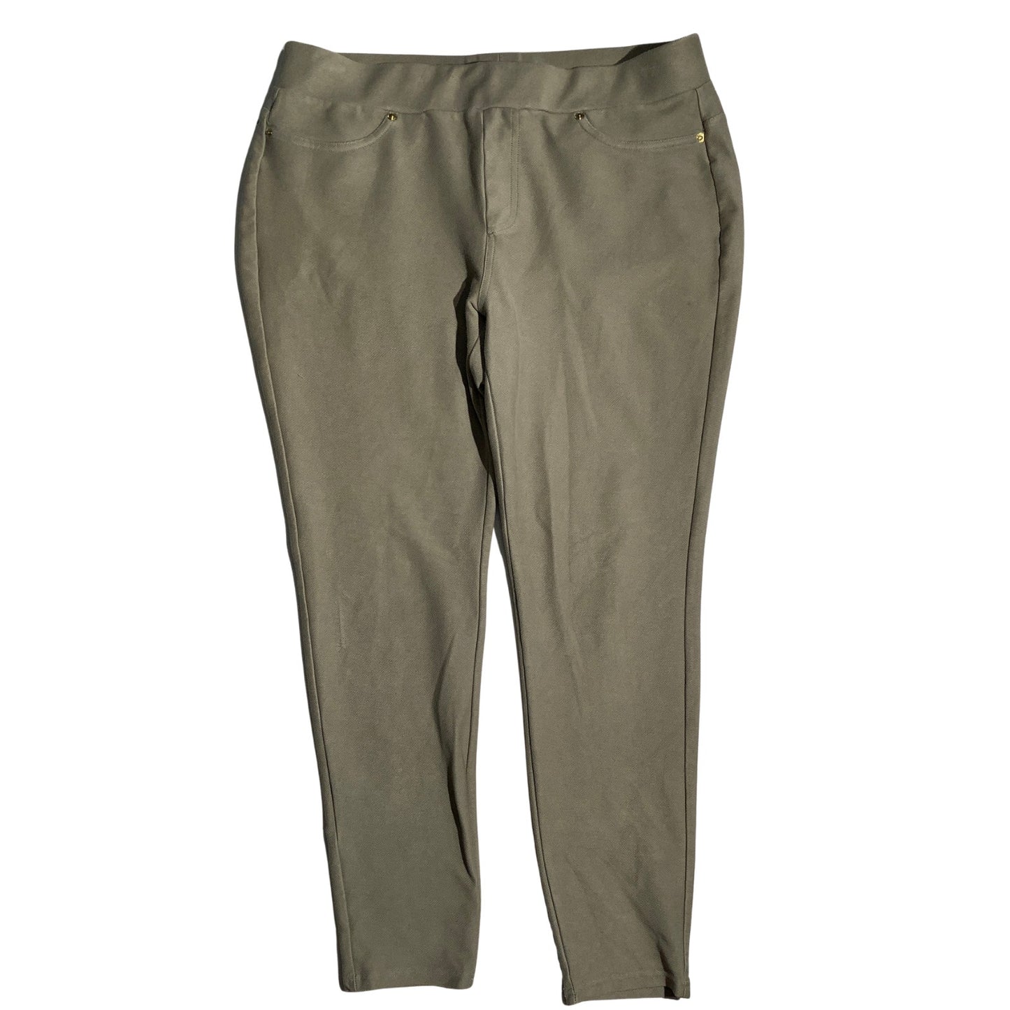 Michael Kors Pull-On Leg Pants Women's Size Large — Stretch, Career, Classic