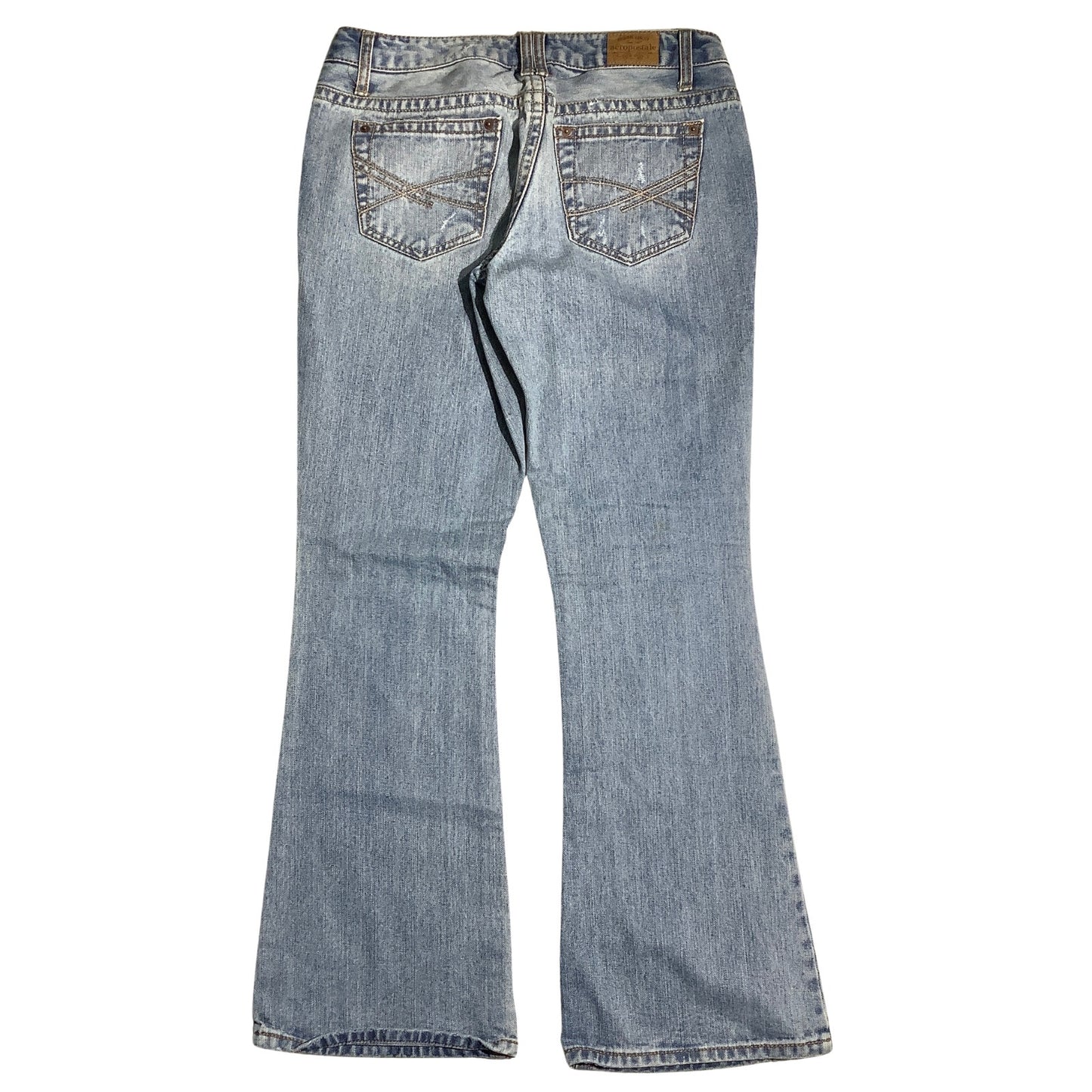Aeropostale Hailey Flare Jeans Women's Size 5/6 Short — Y2K, Retro, Casual