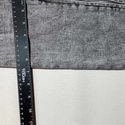 Reelistik NYC Gray Distressed Ankle-Zip Jeans Men’s 29 — Y2K, Streetwear,Casual