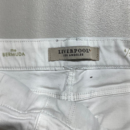 Liverpool White Bermuda Shorts Women’s Size 4 — Casual, Summer, Stretch