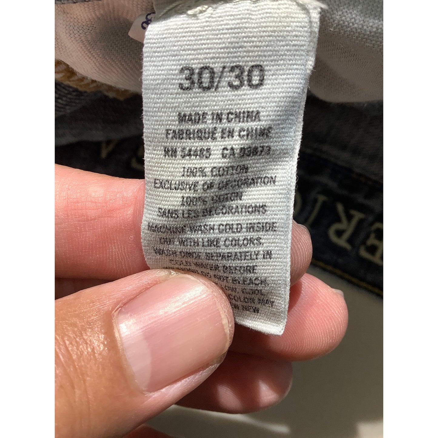 American Eagle Original Straight Jeans Men’s 30x30 – Classic, Light Wash, Cotton