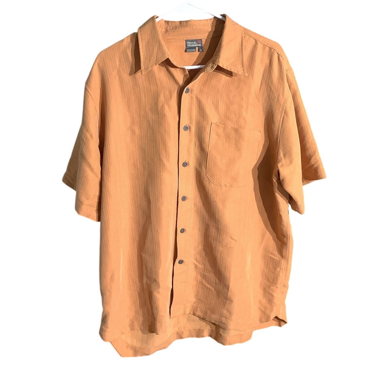 Royal Robbins Button-Up Shirt Men’s Large – Casual, Lightweight, Outdoor