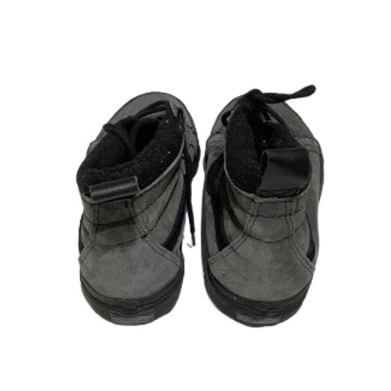 Vans Grey & Black High-Top Sneakers Size 8W/6.5M - Skater, Streetwear, Retro