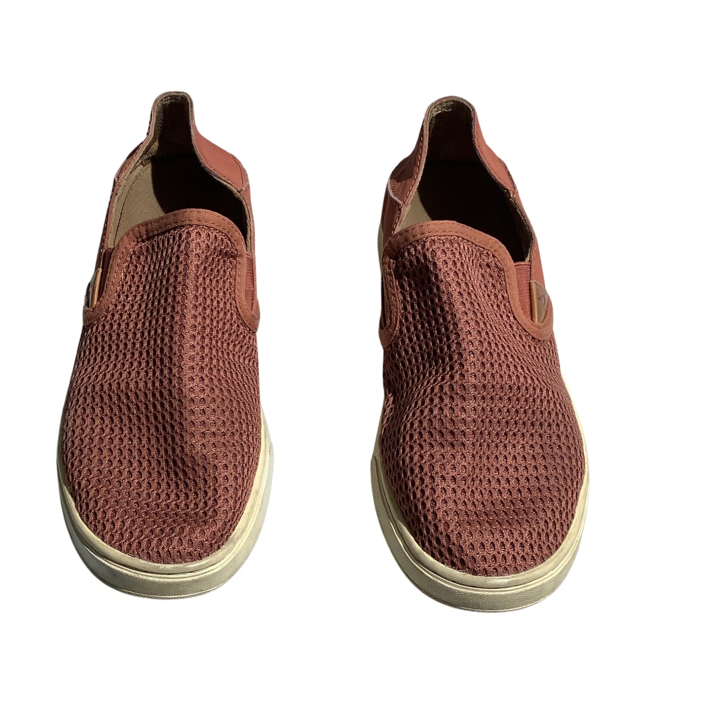 OluKai Mesh Slip-On Shoes Coral Women’s 8W — Breathable, Lightweight, Casual
