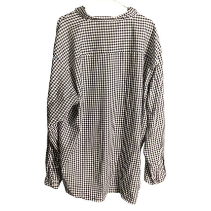 Columbia Men’s Button-Up Shirt Size 3X – Checkered, Collared, Long Sleeve