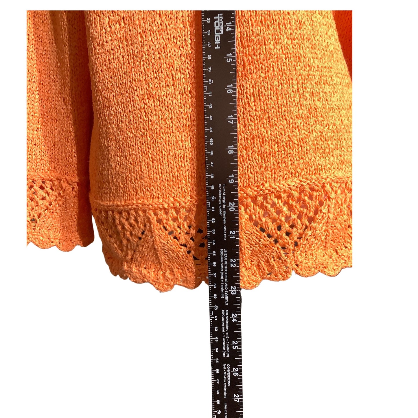 Fia Handloomed 3-Button Cardigan Women’s Size S — Artisan Knit, Cozy, Boho