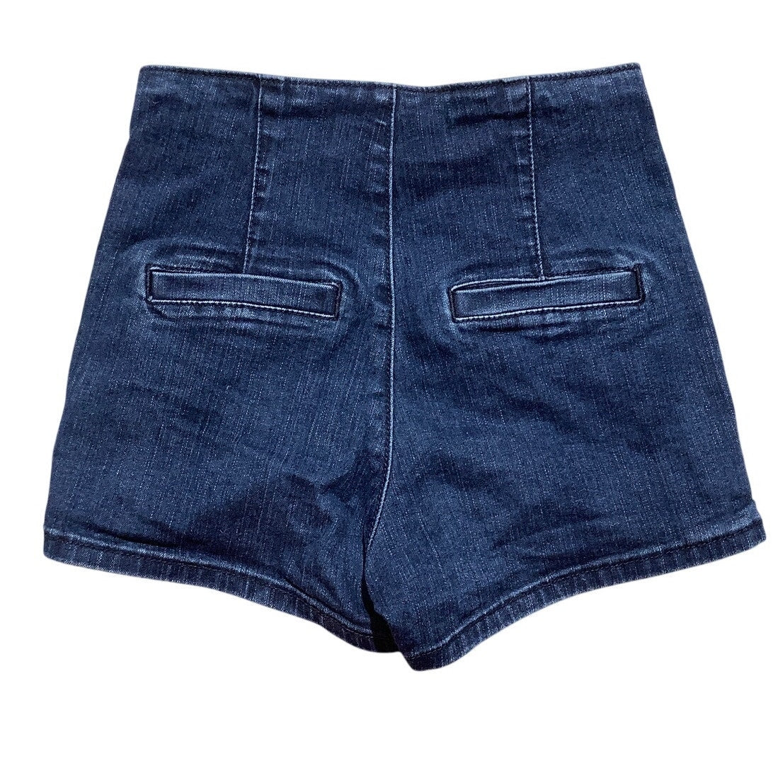 Abercrombie & Fitch Sailor Shorts Women’s 00 — Casual, Nautical, Button Front