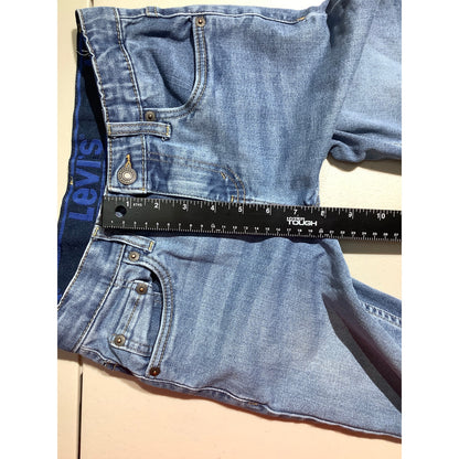 Levi's 502 Waist Jeans Boys Size 10 Regular 25W 26L — Stretch, Straight, Casual