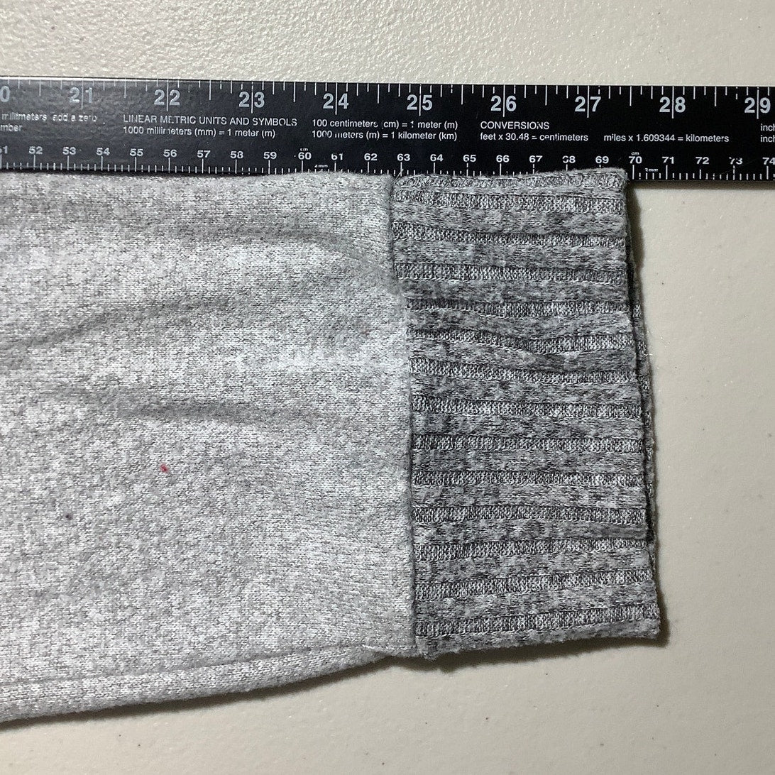 Lucky Brand Gray Cropped Sweatpants Women’s XL — Lounge, Casual, Athleisure