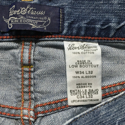 Levi's Men's Jeans 34W 32L - Grunge, Y2K, Streetwear