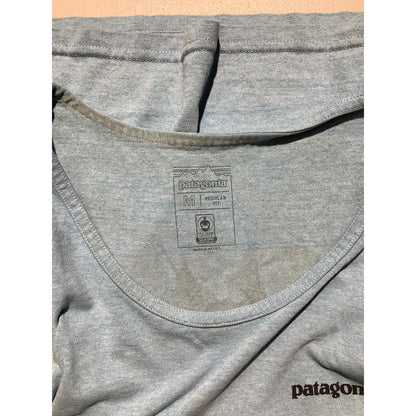 Patagonia Men's Medium Light Blue Tank Top Hiking Outdoor Casual