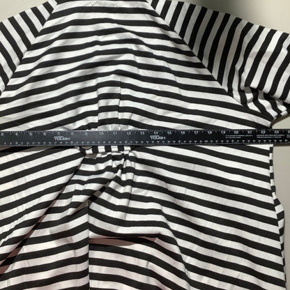 For Cynthia Striped Nautical Jacket Women’s L — Button Up, Hooded, Casual