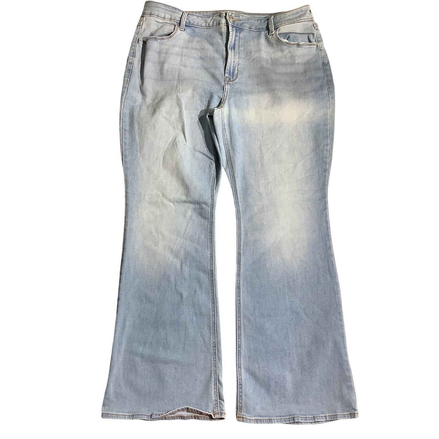 Old Navy High-Rise Flare Jeans Women’s Size 18 – Vintage, Laid-back, Stretch