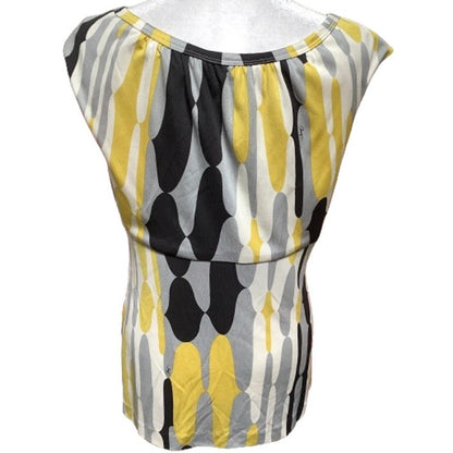 Trina Turk Sleeveless Top - Sz M, Bold, Stylish, Summer