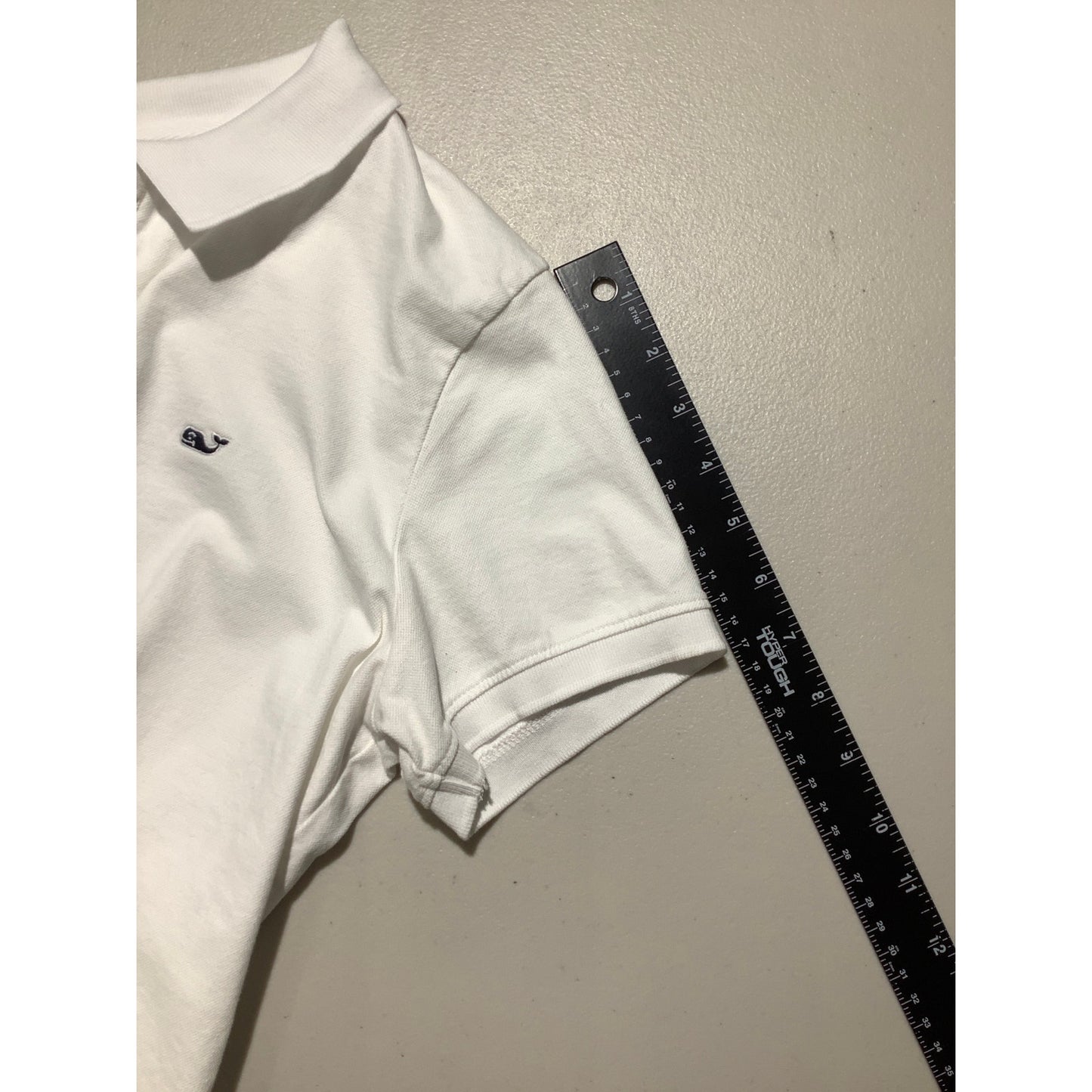 Vineyard Vines Kids White Polo Shirt Size M — Preppy, Casual, Classic