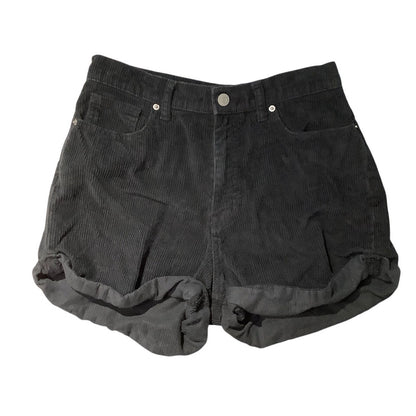 BDG Black Corduroy Shorts Women’s 27 — Y2K, Casual, Retro