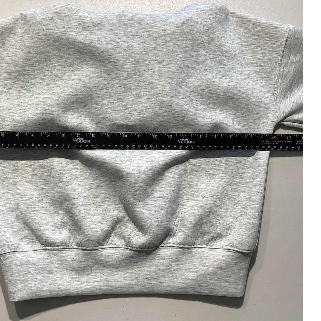 Abercrombie Kids Light Gray Child 13/14 1/4 Zip Hoodie - Casual, Cozy, Stylish