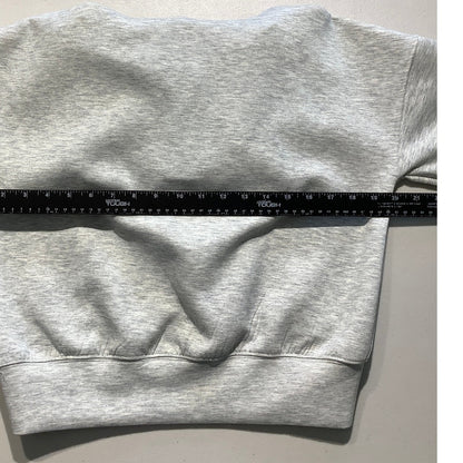 Abercrombie Kids Light Gray Child 13/14 1/4 Zip Hoodie - Casual, Cozy, Stylish