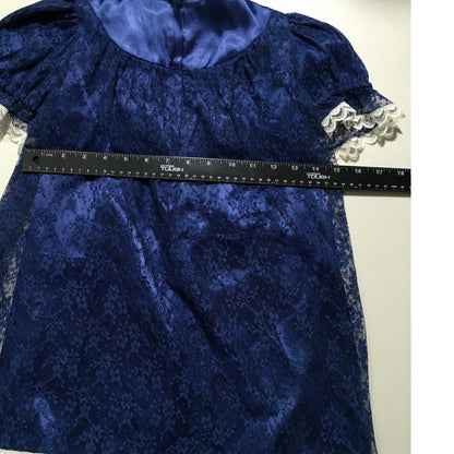 Jessica McClintock Child Size 5 Dress - Vintage, Coquette, Cottagecore