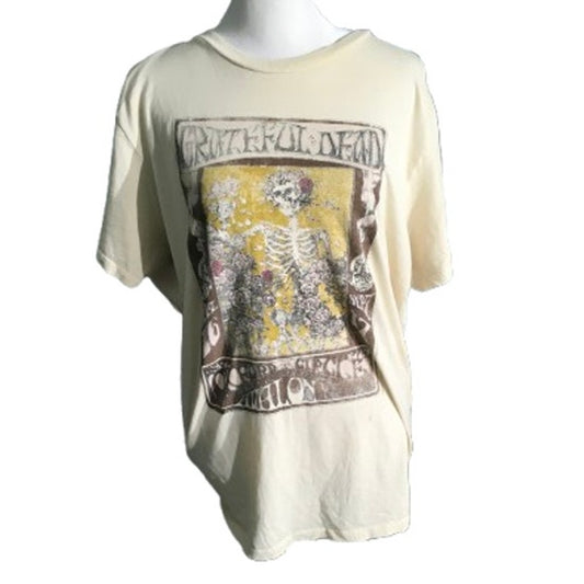 Grateful Dead Oxford Circle Tee Size M/L – Vintage, Boho, Music Lover