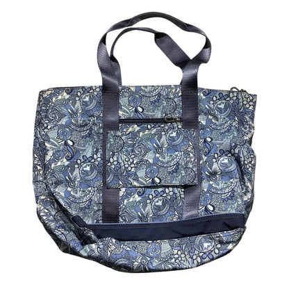Sakroots Blue Floral Tote Bag – Boho, Travel, Multi-Pocket