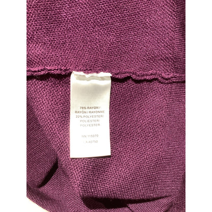 Nina Leonard Sweater Dress Women’s Size XL — Textured Sleeves, Cozy, Elegant