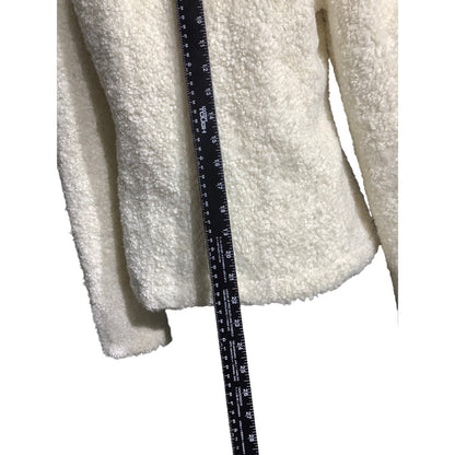 Prana Good Lux Cream Sherpa Jacket Women’s M — Cozy, Outdoor, Quilted
