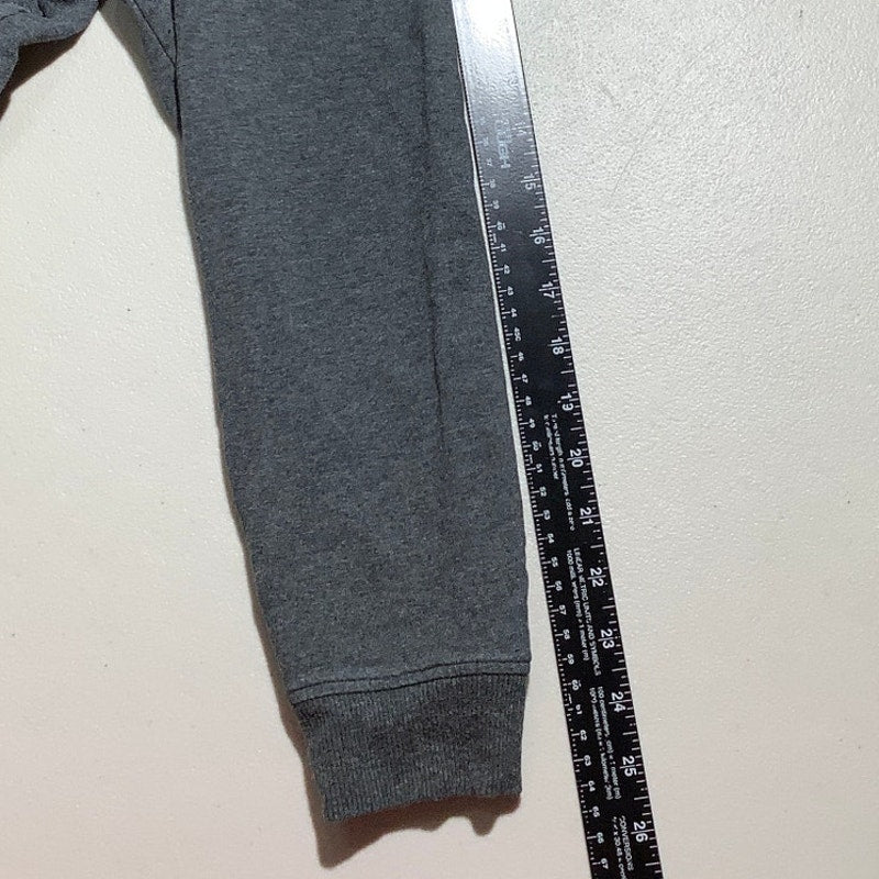 Calvin Klein Gray Rhinestone Logo Sweater Women’s XL — Y2K, Glam, Athleisure