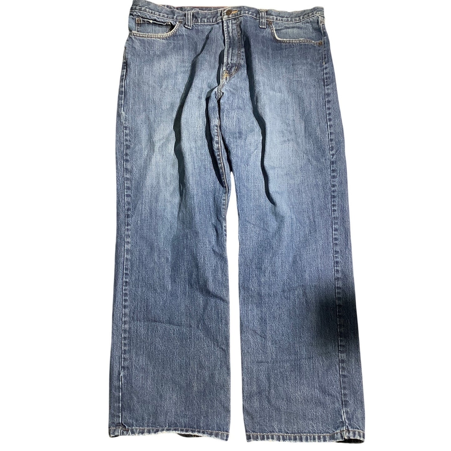 Eddie Bauer Relaxed Fit Jeans Men’s Size 42W 34L — Classic, Durable, Casual
