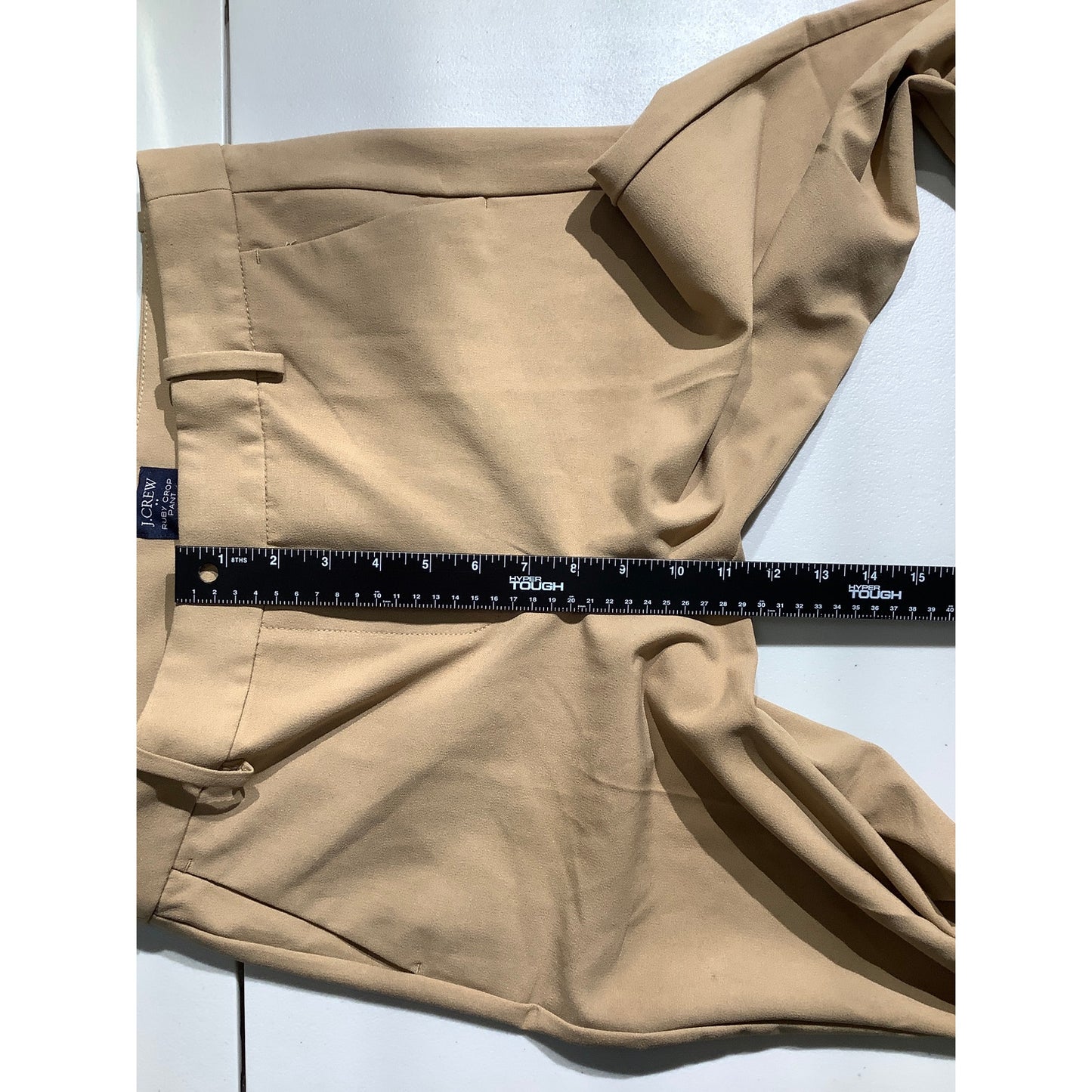 J.Crew Ruby Crop Pants Women’s Size 8 – Light Brown, Tailored, Cropped