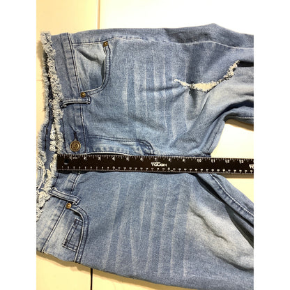 Pastel Jeans Flare Denim Jeans Girls Size 13/14 — Casual, Retro, Stretch