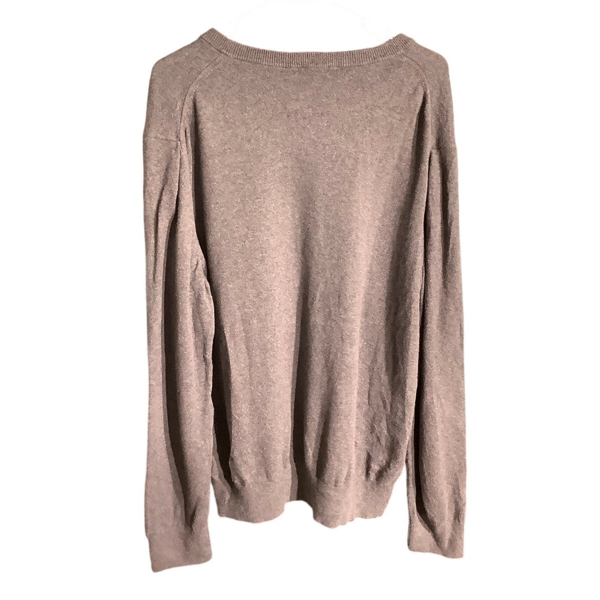 Gap Gray V-Neck Sweater Men’s Size XL – Classic, Soft Knit, Casual