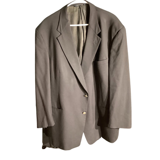 Burberrys Vintage Wool Dress Coat Men’s Size 52L — Classic, Tailored, Overcoat