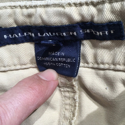Ralph Lauren Sport Beige Chino Skirt Size 12 - Classic, Preppy, Timeless