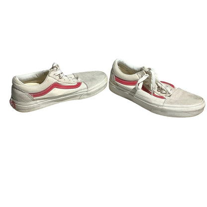 Vans Old Skool Unisex Sneakers Men’s Size 5.5 / Women’s 7 — Cream, Red, Skate