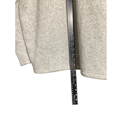 IZOD Gray Thermostat 1/4-Zip Fleece Sweater Men’s XXL — Preppy, Casual, Outdoor