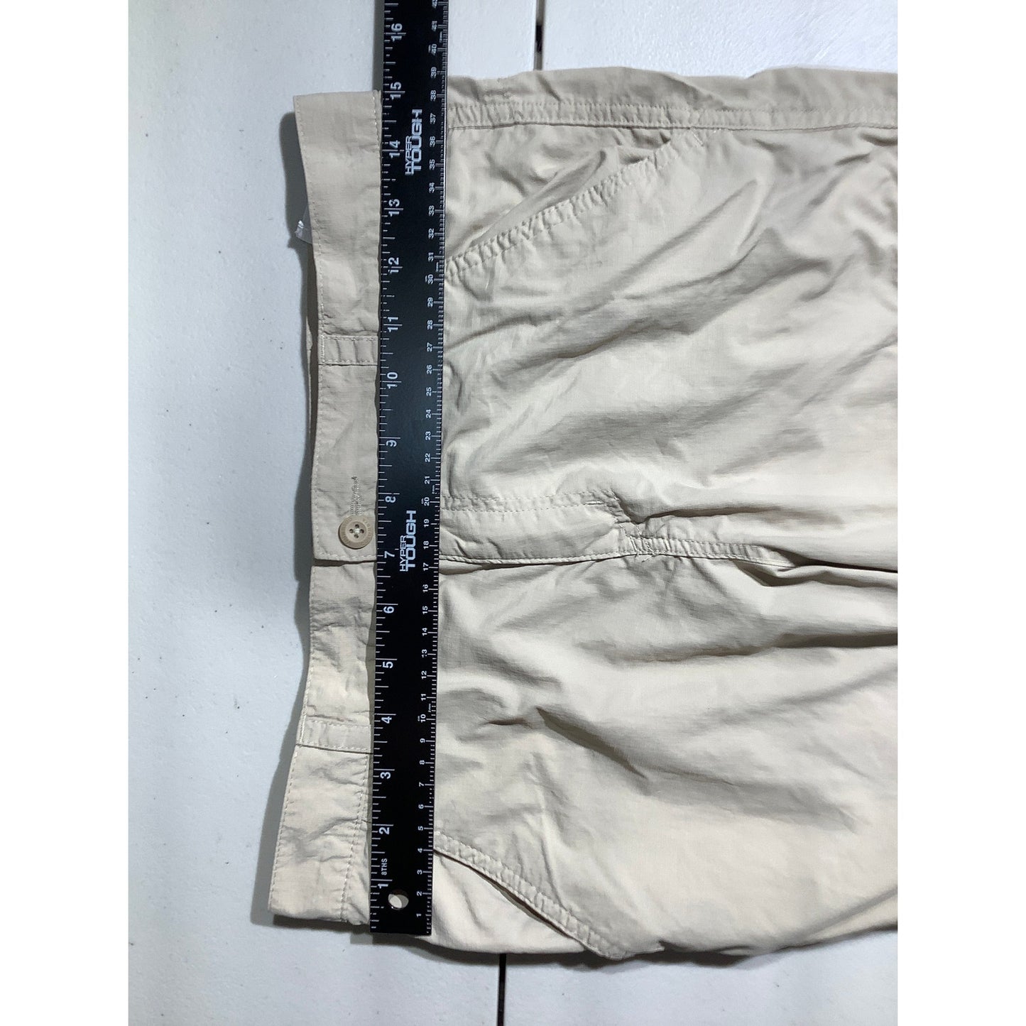 Columbia Beige Convertible Cargo Pants Kids’ L 14-16 — Hiking, Fishing, Outdoor