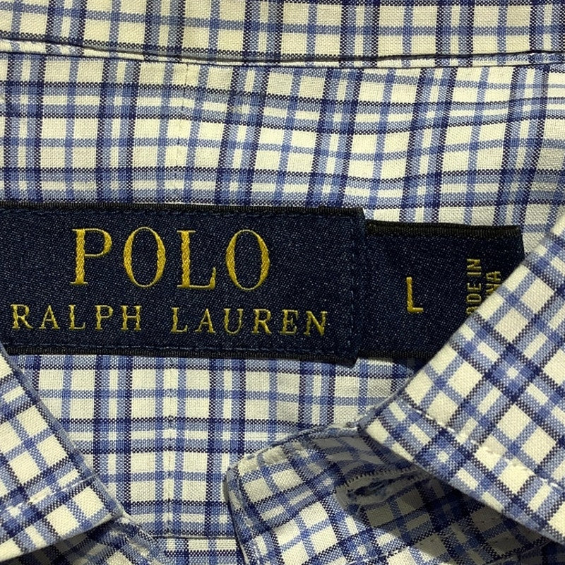 Ralph Lauren Plaid Button Down Shirt Mens Size S — Preppy, Classic, Business