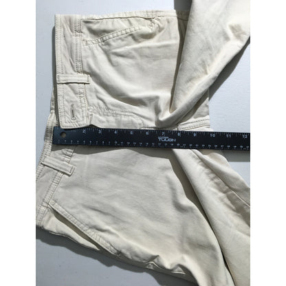 Lacoste Beige Cargo Bermuda Shorts Size 34/S - Preppy, Casual, Sporty