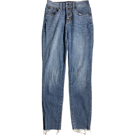 J.Crew Light Wash Jeans Women’s Size 26 – High-Rise, Skinny, Distressed